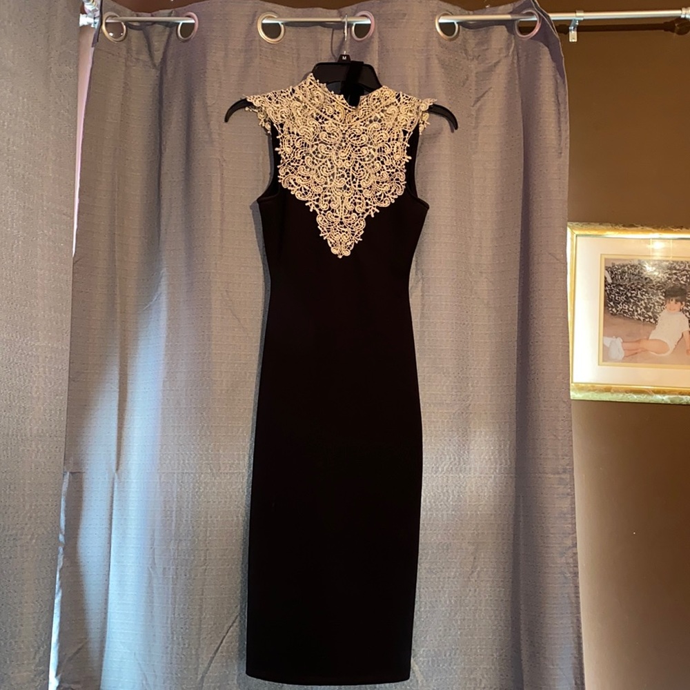 Little black dress, backless